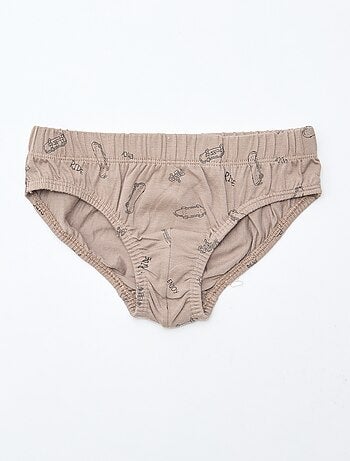 Lote de 7 cuecas estampadas