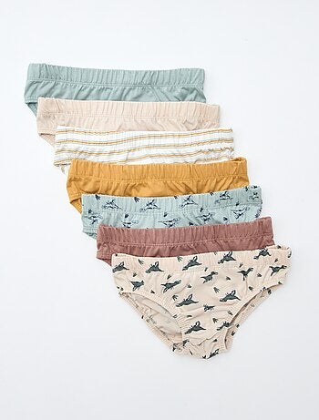 Lote de 7 cuecas estampadas