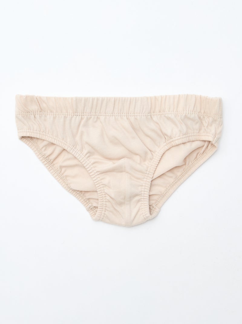 Lote de 7 cuecas estampadas Branco - Kiabi