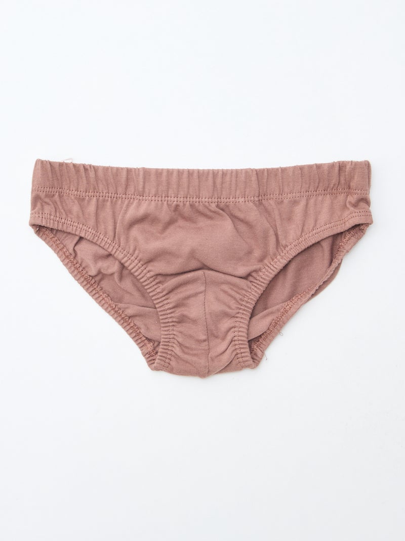 Lote de 7 cuecas estampadas Branco - Kiabi