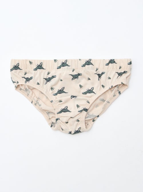 Lote de 7 cuecas estampadas - Kiabi