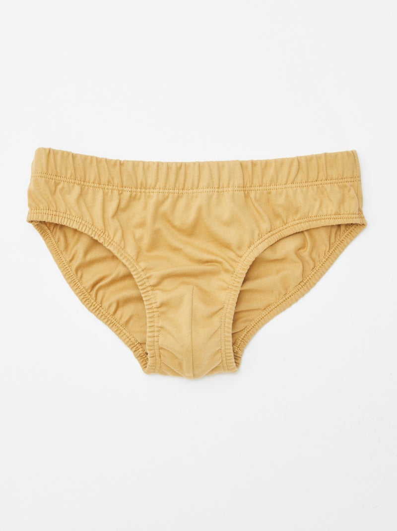 Lote de 7 cuecas estampadas BRANCO - Kiabi