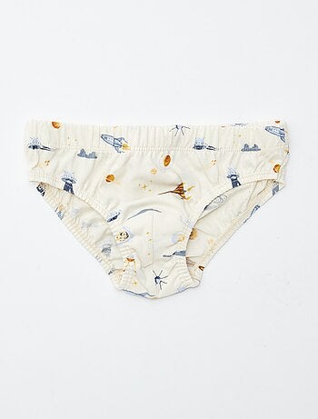 Lote de 7 cuecas estampadas
