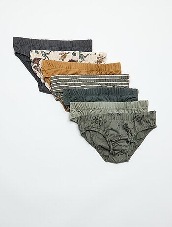 Lote de 7 cuecas estampadas