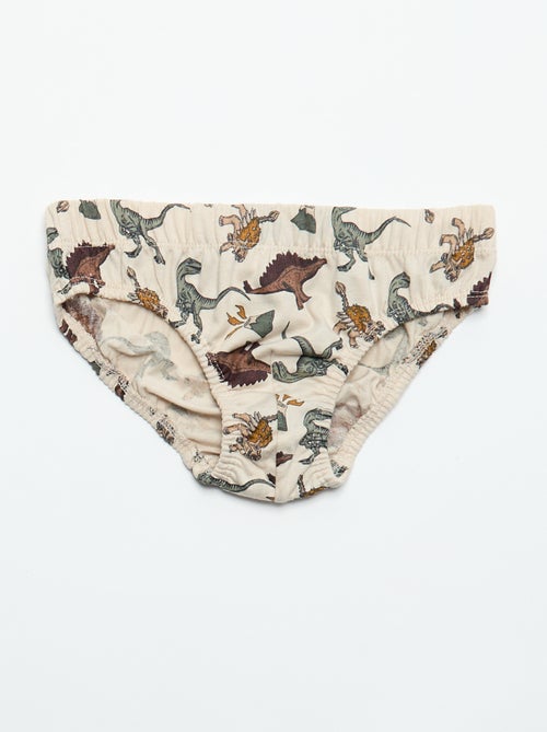 Lote de 7 cuecas estampadas - Kiabi