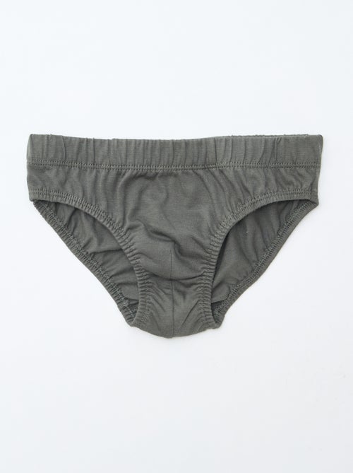 Lote de 7 cuecas estampadas - Kiabi