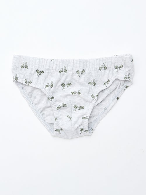 Lote de 7 cuecas estampadas - Kiabi