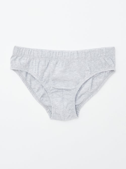 Lote de 7 cuecas estampadas - Kiabi