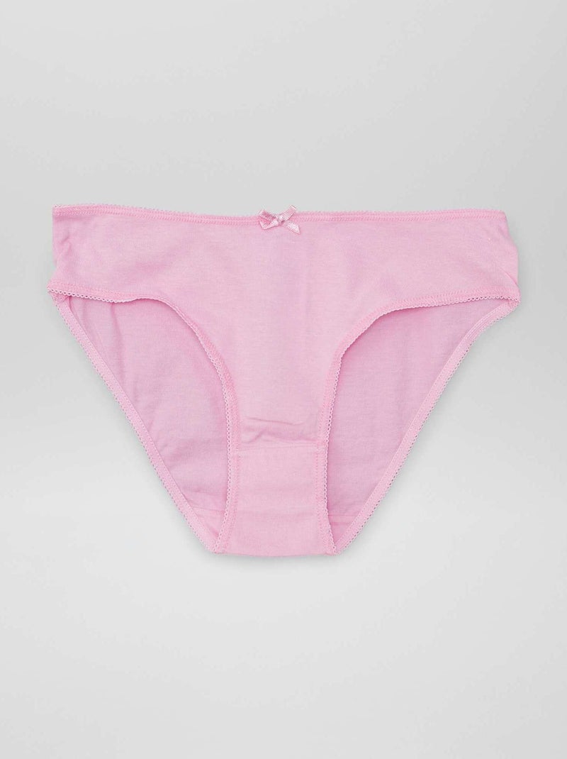 Lote de 7 cuecas LARANJA - Kiabi