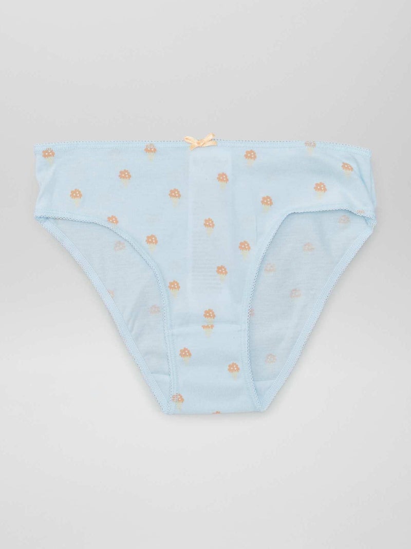 Lote de 7 cuecas LARANJA - Kiabi