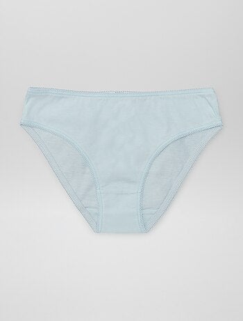 Lote de 7 cuecas para mulher lisas