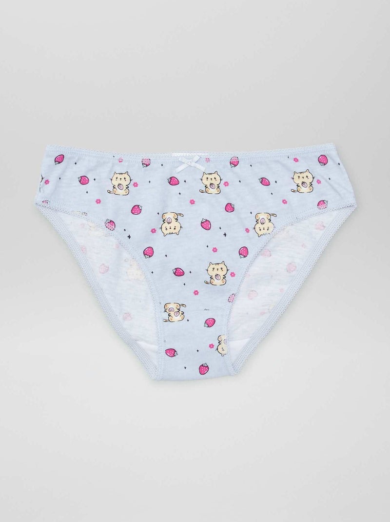 Lote de 7 cuecas ROSA - Kiabi