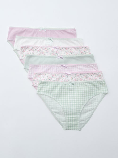 Lote de 7 cuecas - Kiabi