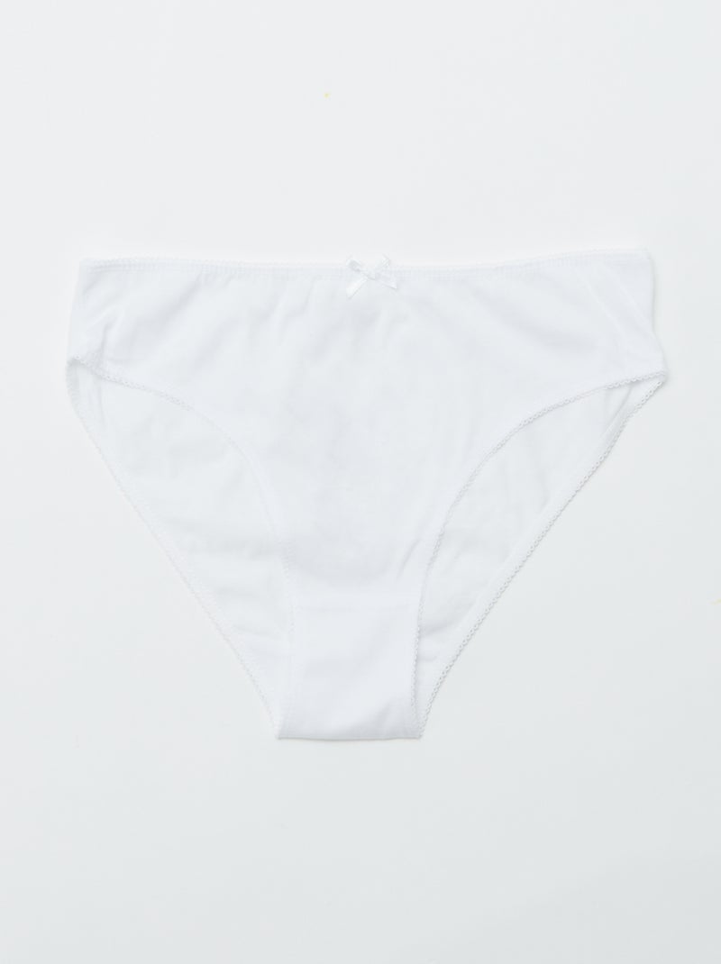 Lote de 7 cuecas ROXO - Kiabi