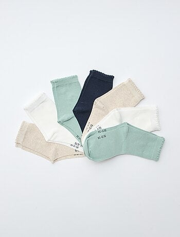 Lote de 7 pares de meias