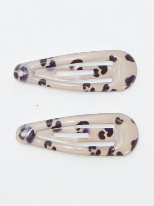 Lote de 8 miniganchos clic clac - Kiabi