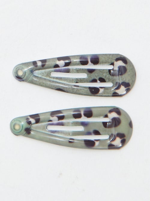 Lote de 8 miniganchos clic clac - Kiabi