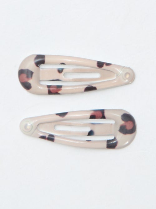 Lote de 8 miniganchos clic clac - Kiabi