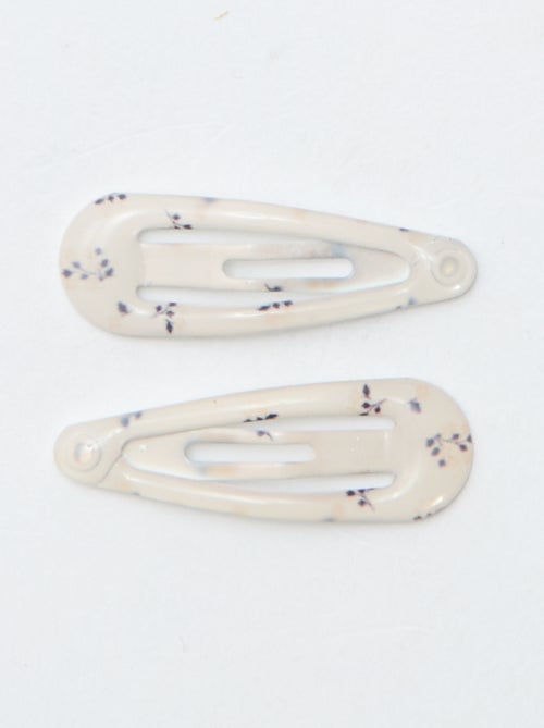 Lote de 8 miniganchos clic clac - Kiabi