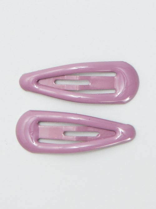 Lote de 8 miniganchos clic clac - Kiabi