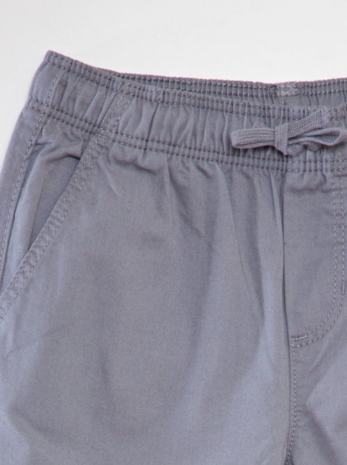 Lote de calças jogger - 2 peças - Kiabi