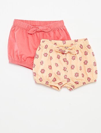 Lote de calções com laços 2 peças