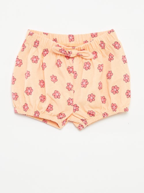 Lote de calções com laços 2 peças - Kiabi