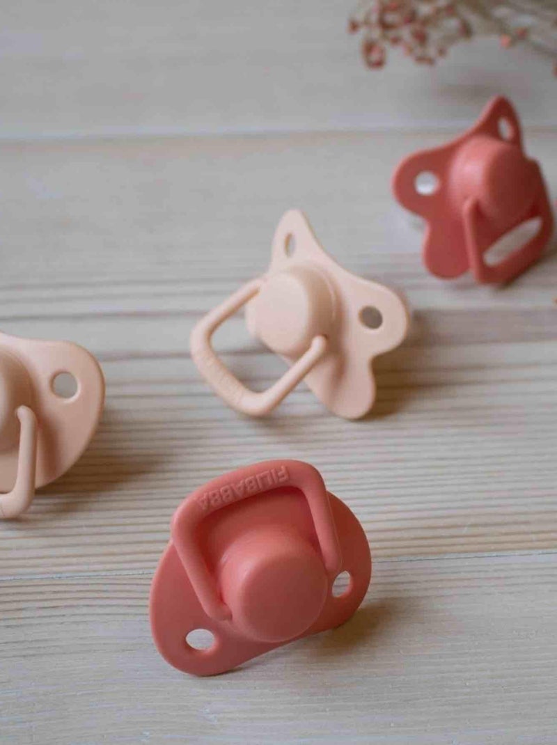 Lote de chuchas anatômicas em silicone | filibabba Laranja-claro - Kiabi