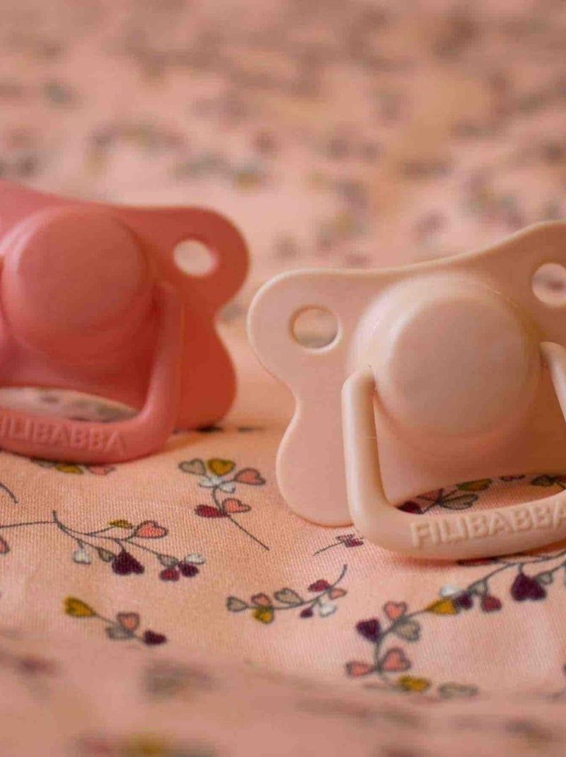 Lote de chuchas anatômicas em silicone | filibabba Laranja-claro - Kiabi