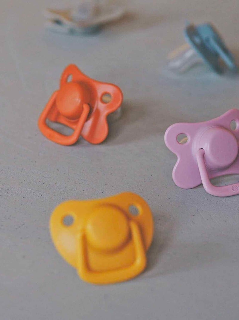 Lote de chuchas anatômicas em silicone | filibabba Mostarda - Kiabi