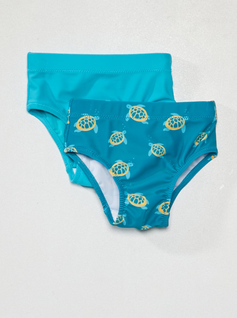 Lote de cuecas de banho AZUL - Kiabi