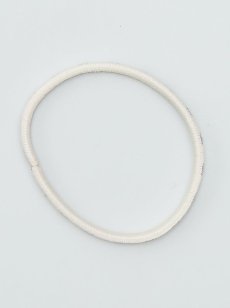 Lote de elásticos planos coloridos ROSA - Kiabi