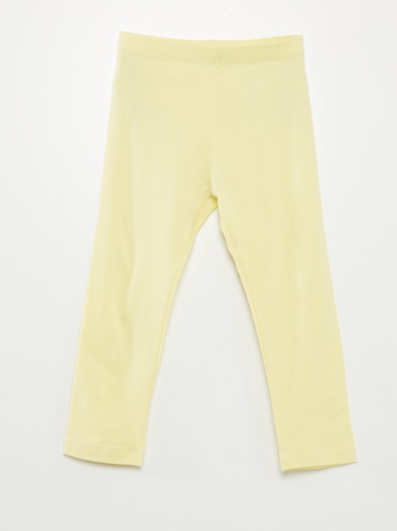 Lote de leggings curtas com motivos - 2 peças VERDE - Kiabi