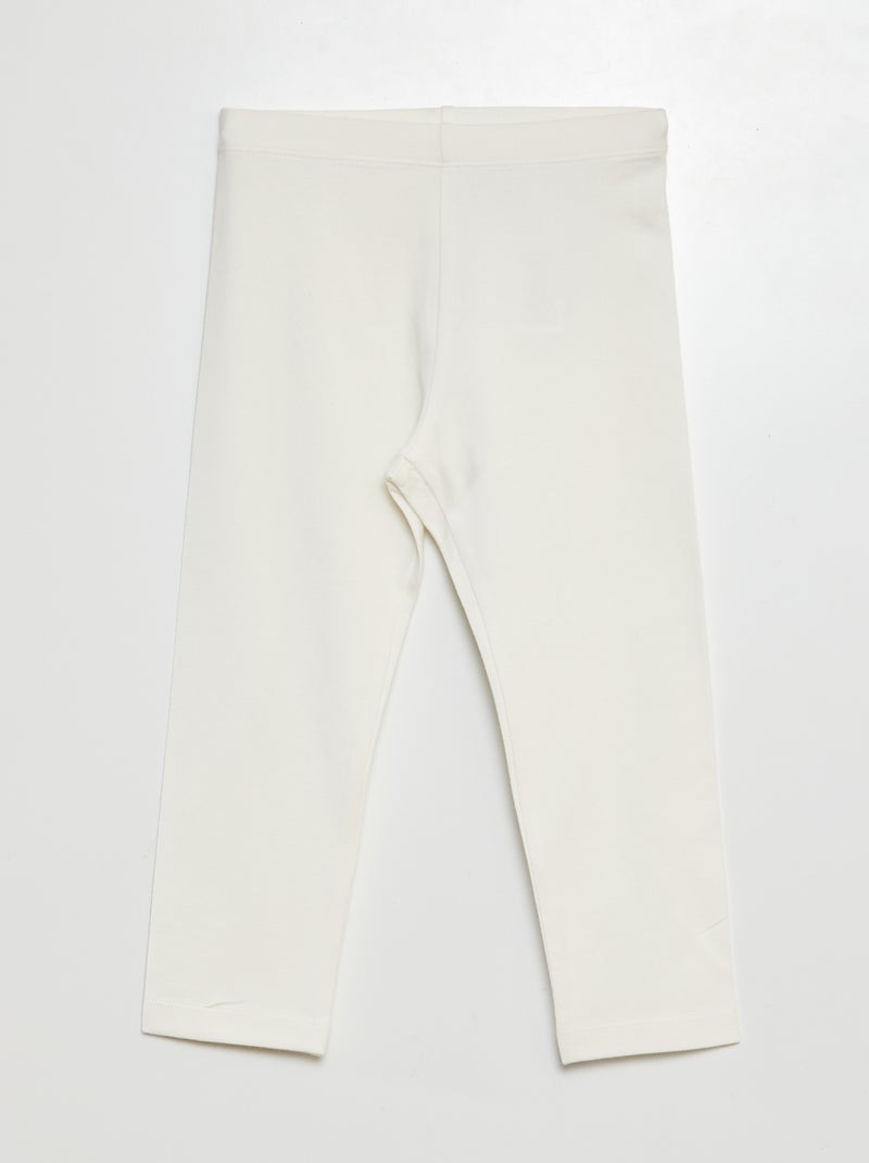 Lote de leggings curtas com motivos - 2 peças VERDE - Kiabi