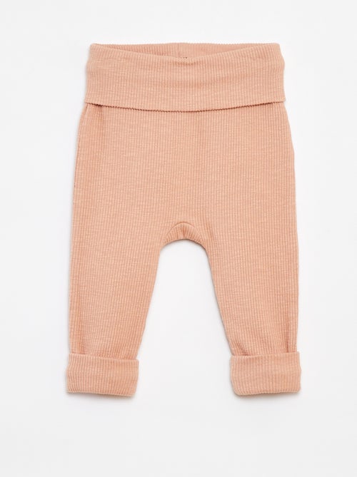 Lote de leggings nervuradas + meias - 2 peças - Kiabi