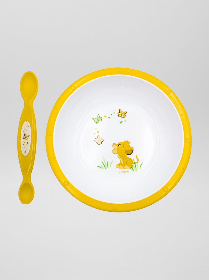 Lote de loiças 'Rei Leão' AMARELO - Kiabi