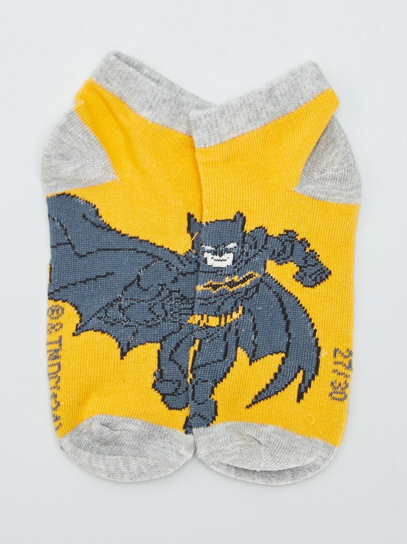 Lote de meias 'Batman'  - 3 pares CINZA - Kiabi