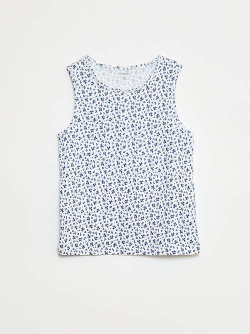 Lote de tops com alças largas - Kiabi