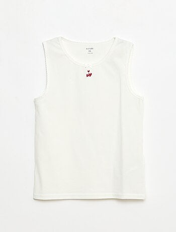 Lote de tops com alças largas