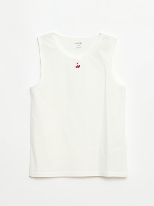 Lote de tops com alças largas - Kiabi