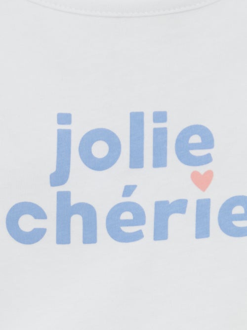 Lote de tops com alças largas - Kiabi