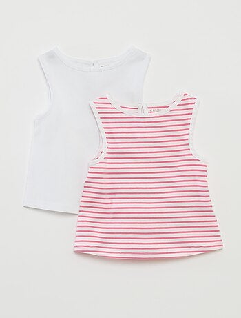 Lote de tops com alças largas