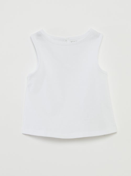 Lote de tops com alças largas - Kiabi