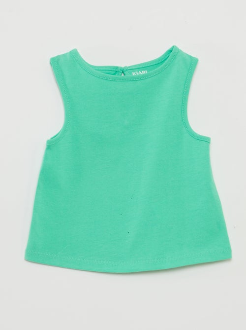 Lote de tops com alças largas - Kiabi