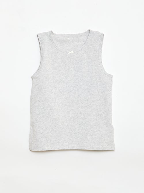 Lote de tops com alças largas - Kiabi