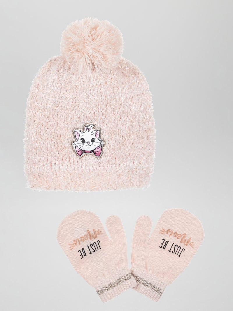 Lote gorro + luvas 'Disney' Rosa - Kiabi