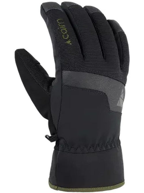Luvas cairn huron para homem - preto/caqui - Kiabi