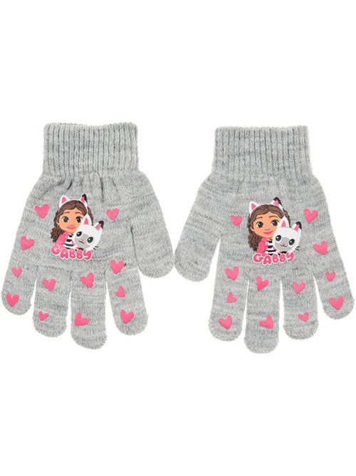Luvas cinzento menina gabby's dollhouse - licença oficial - Kiabi