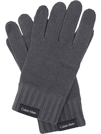 Luvas Clássicas Cinzentas Calvin Klein Jeans para Homem