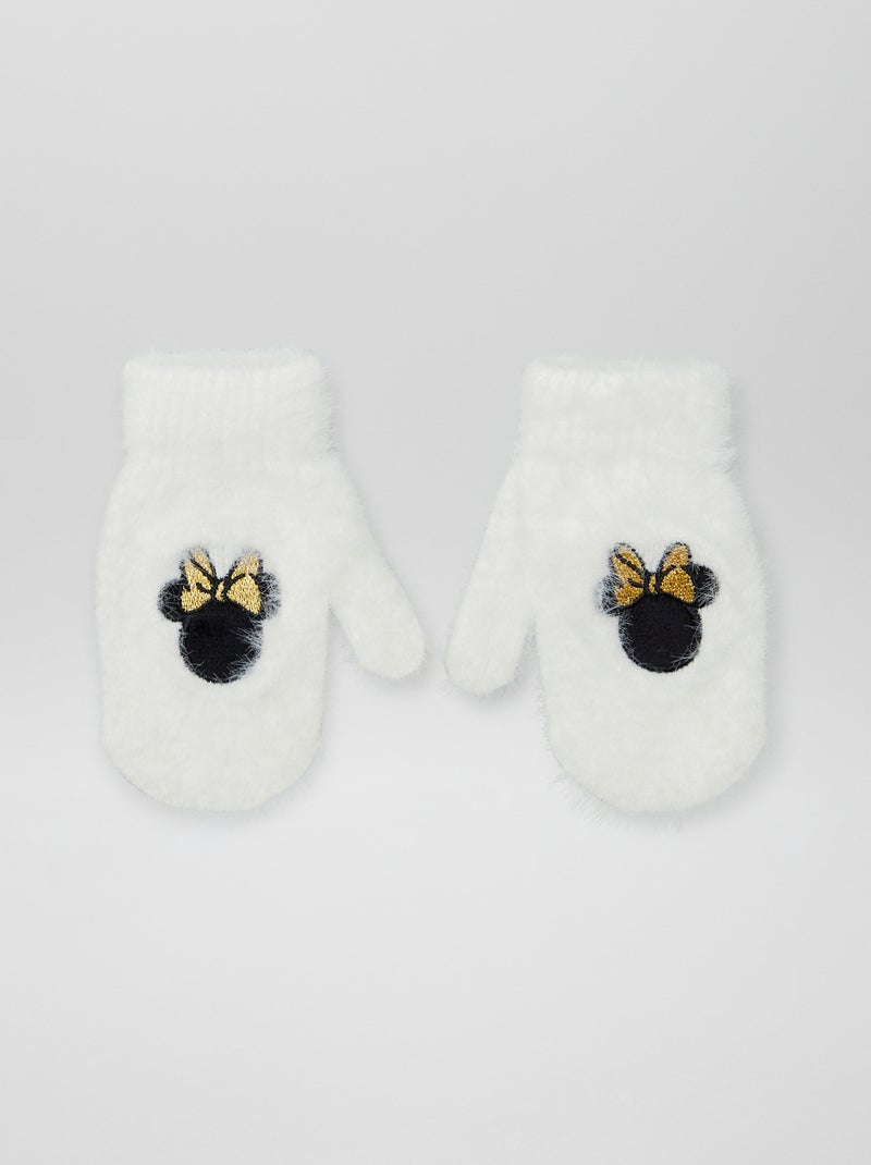 Luvas com pelo 'Minnie' BRANCO - Kiabi